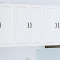 Wandschrank PORTO Weiß 80 x 31 x 100 cm Holzwerkstoff