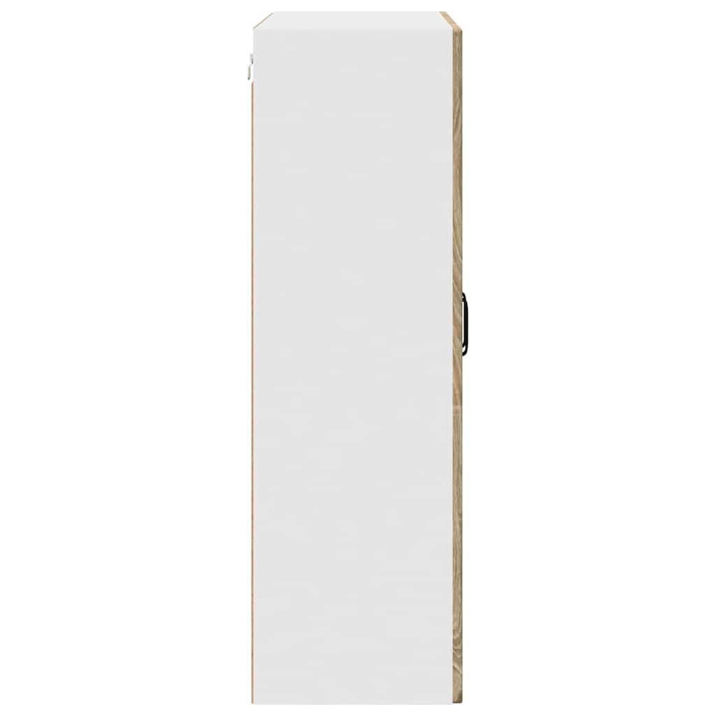 Wandschrank PORTO Sonoma-Eiche 80 x 31 x 100 cm Holzwerkstoff