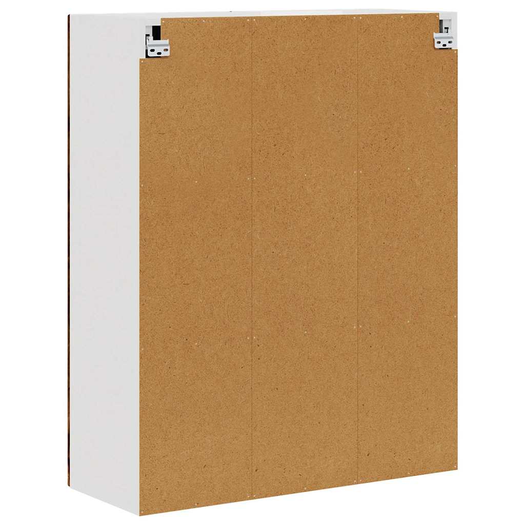 Wandschrank PORTO Geräucherte Eiche 80 x 31 x 100 cm