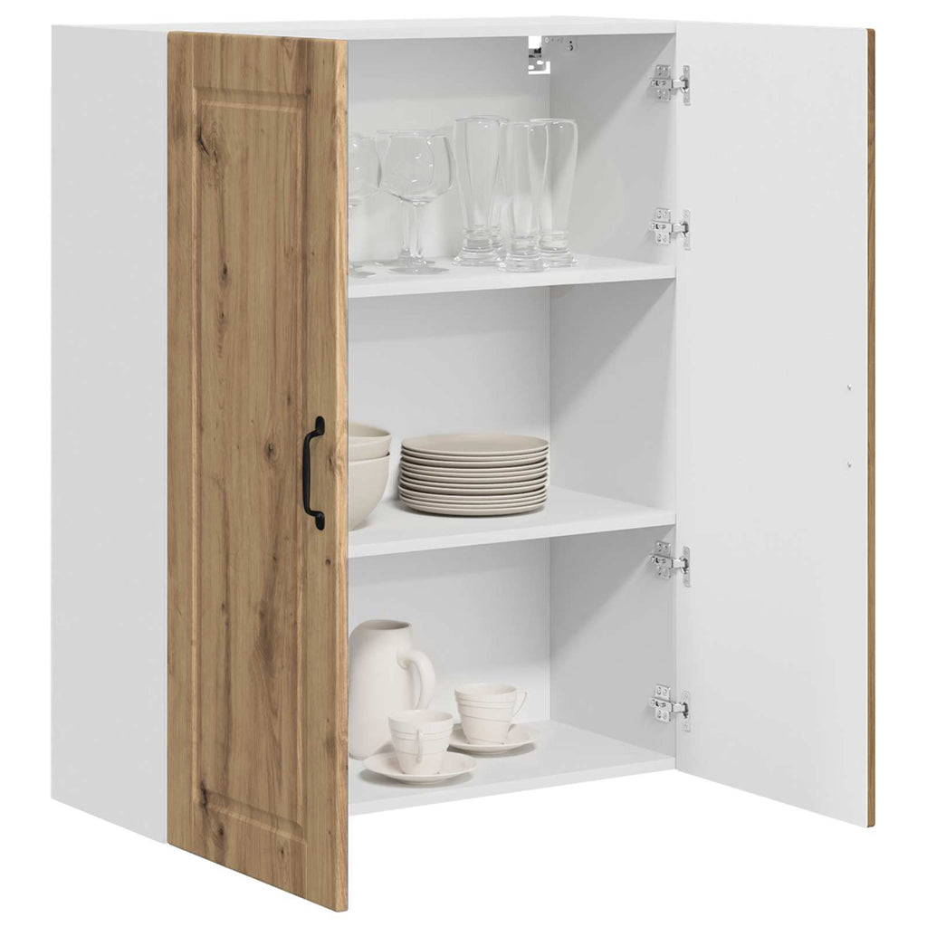 Wandschrank PORTO Artisan-Eiche 80 x 31 x 100 cm Holzwerkstoff
