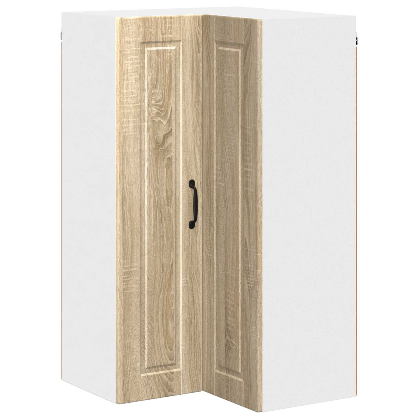 Wand-Eckschrank PORTO Sonoma-Eiche 57 x 57 x 100 cm