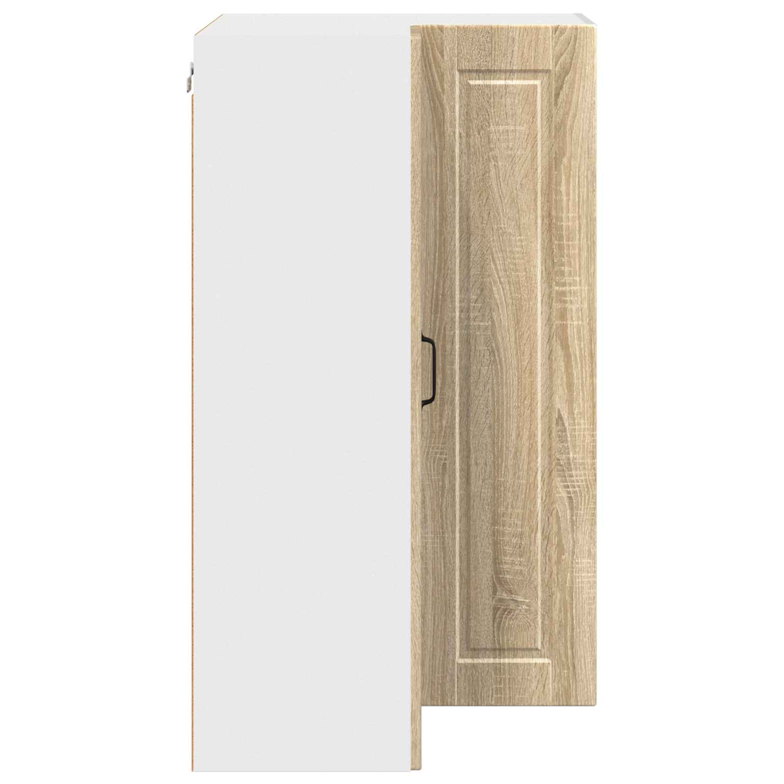 Wand-Eckschrank PORTO Sonoma-Eiche 57 x 57 x 100 cm