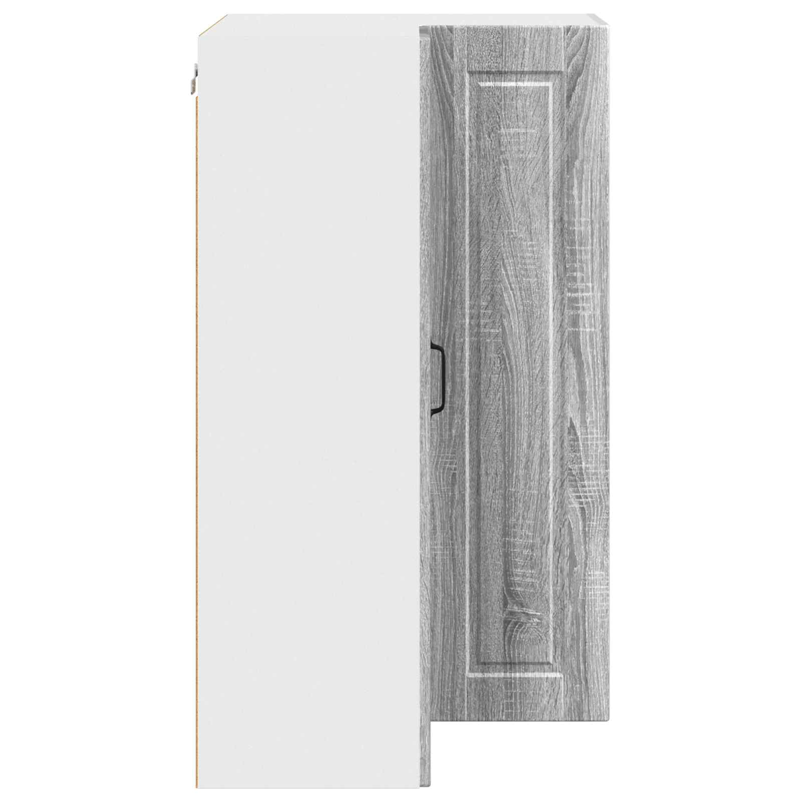 Wand-Eckschrank PORTO Graues Sonoma 57 x 57 x 100 cm