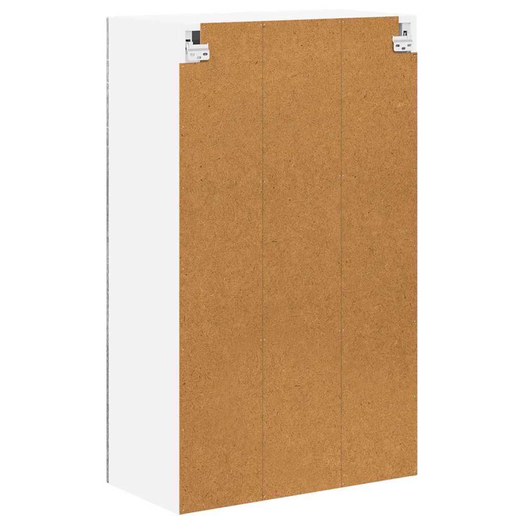 Wandglas-Schrank PORTO Graues Sonoma 60 x 31 x 100 cm