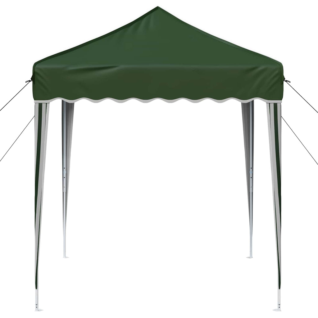 Pop-up Partyzelt 195 x 195 x 245 cm Grün Oxford-Stoff