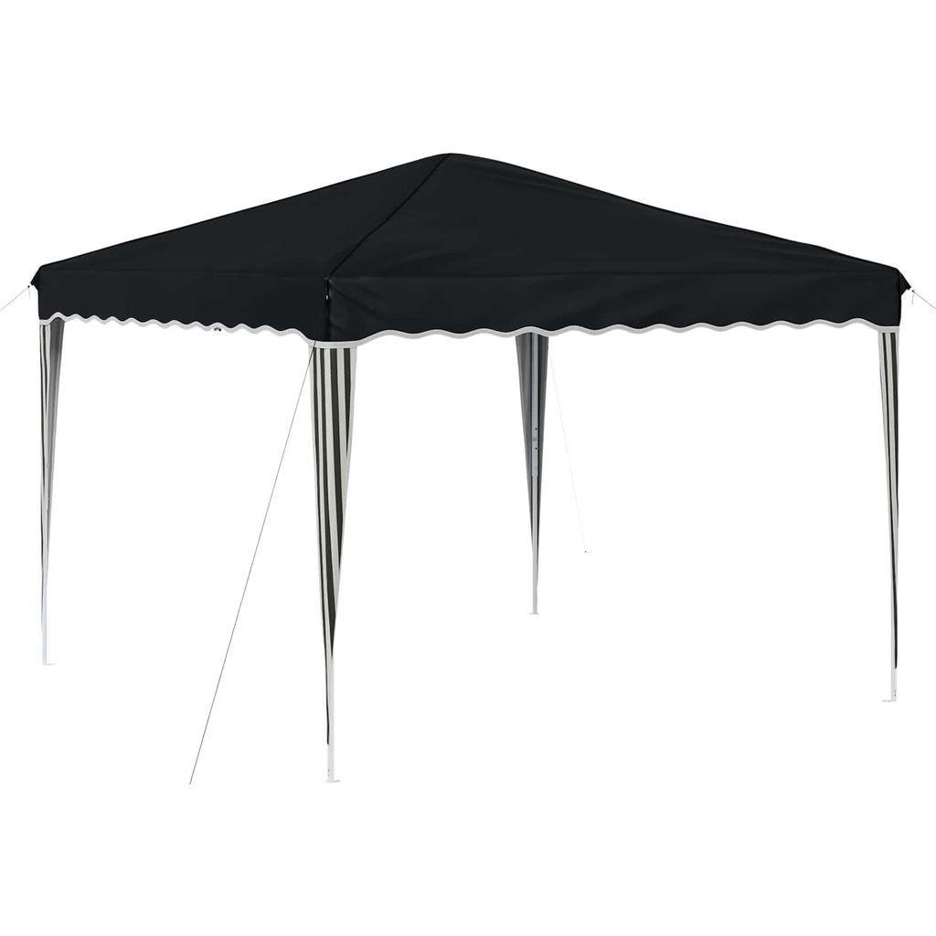 Pop-up Partyzelt 288 x 288 x 245 cm Anthrazit Oxford-Stoff
