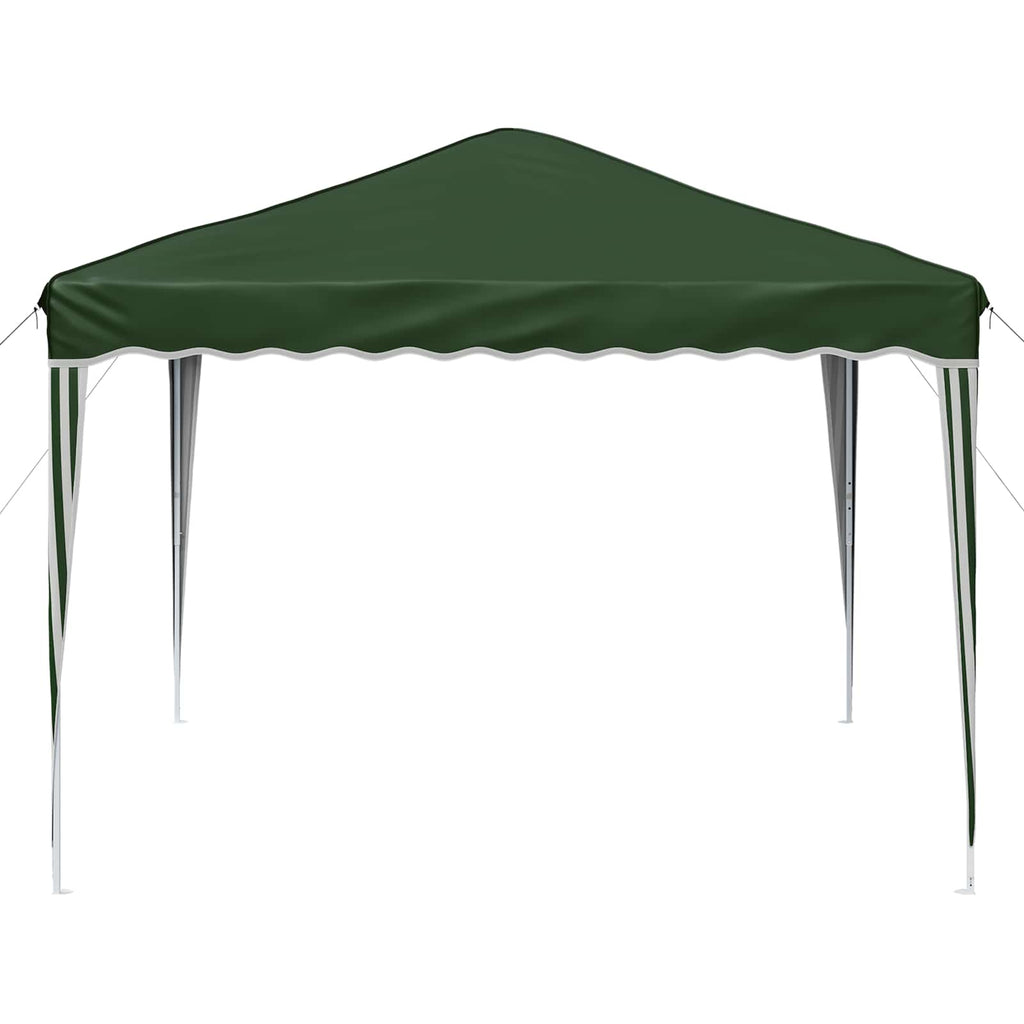 Pop-up Partyzelt 288 x 288 x 245 cm Grün Oxford-Stoff