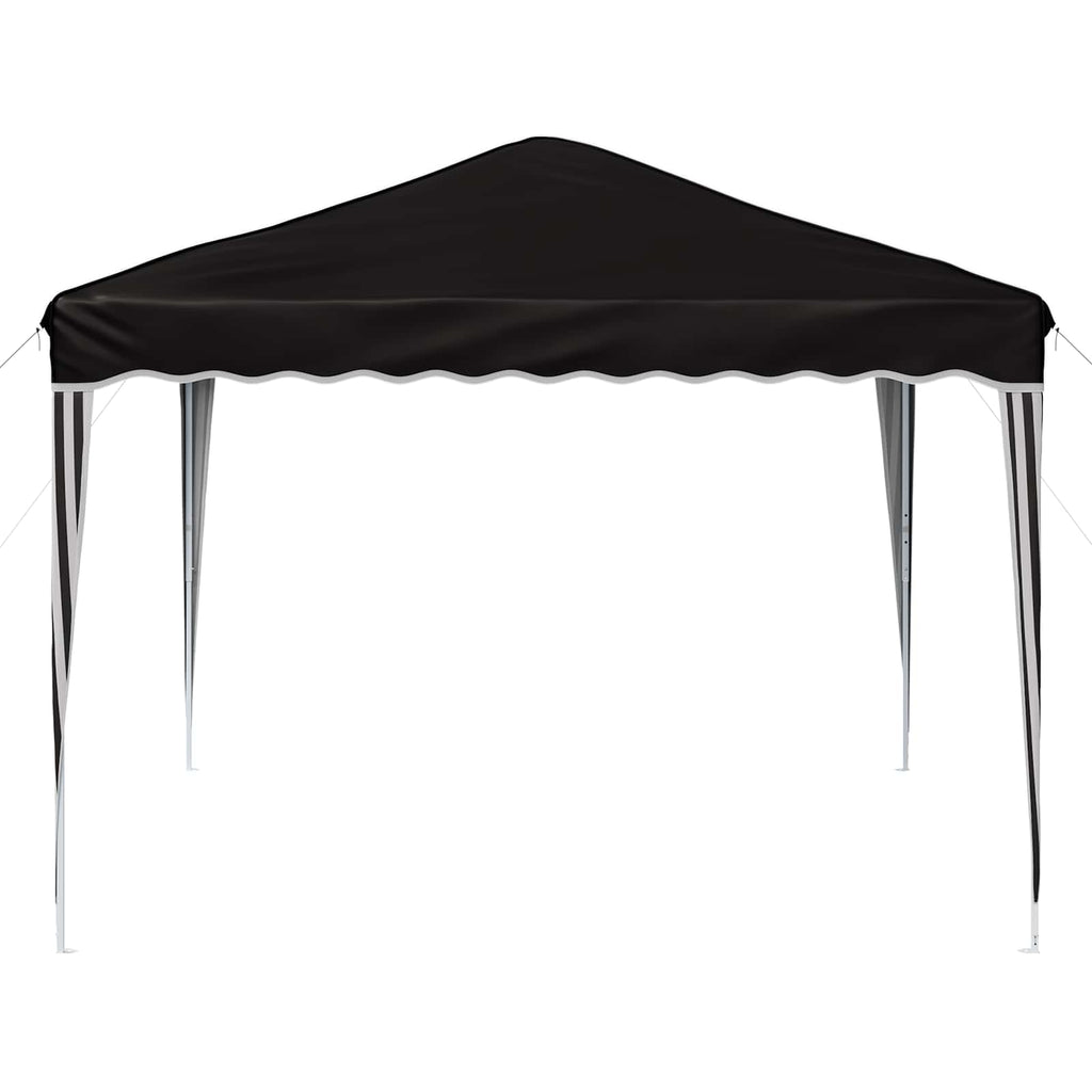Pop-up Partyzelt 288 x 288 x 245 cm Schwarz Oxford-Stoff