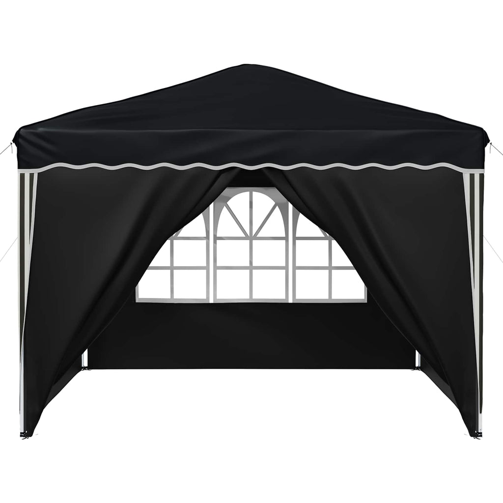 Pop-up Partyzelt 288 x 288 x 245 cm Anthrazit Oxford-Stoff