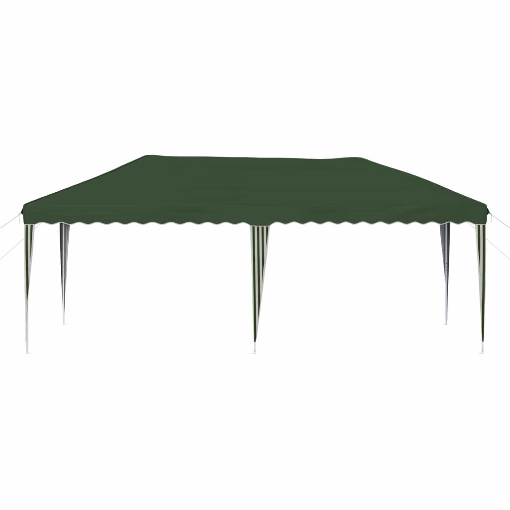 Pop-up Partyzelt 575 x 290 x 245 cm Grün