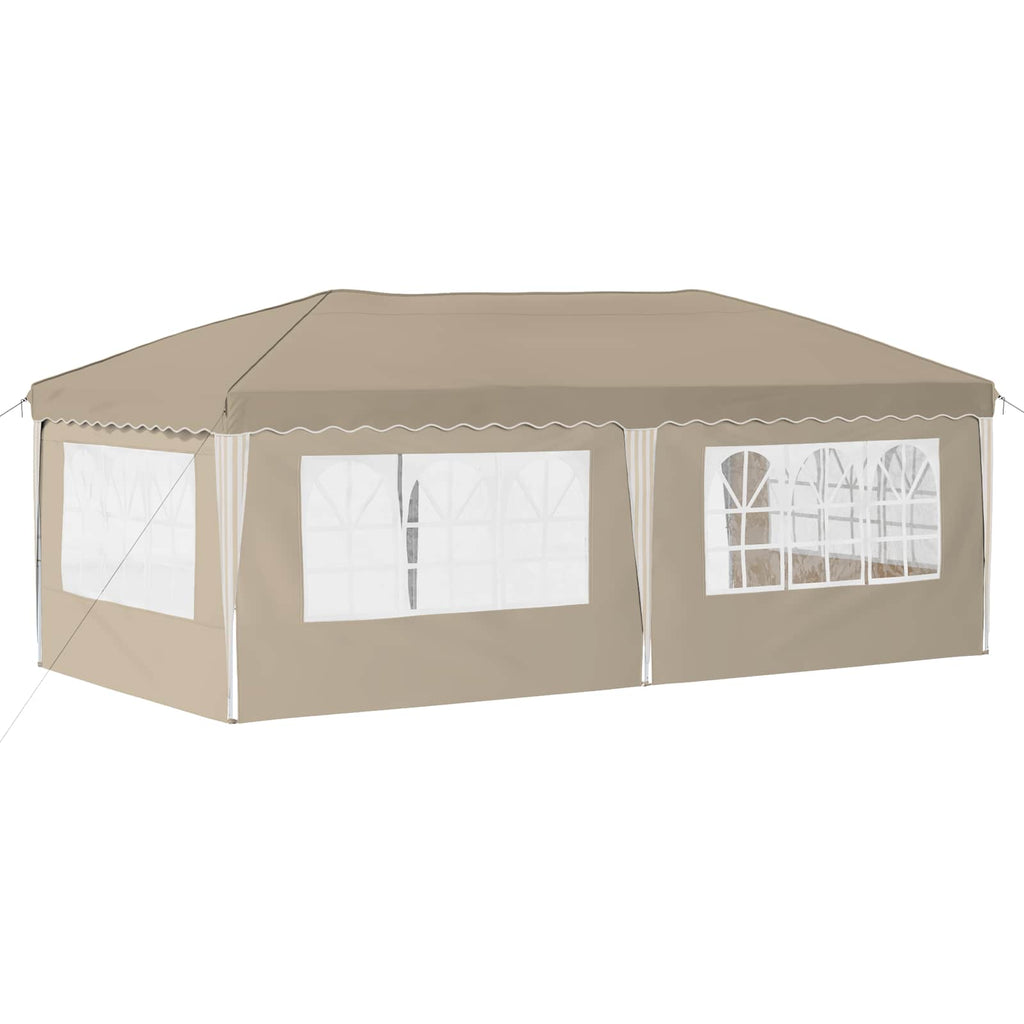 Pop-up Partyzelt 575 x 289 x 245 cm Creme