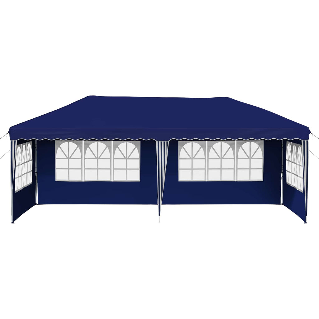 Pop-up Partyzelt 575 x 289 x 245 cm Blau