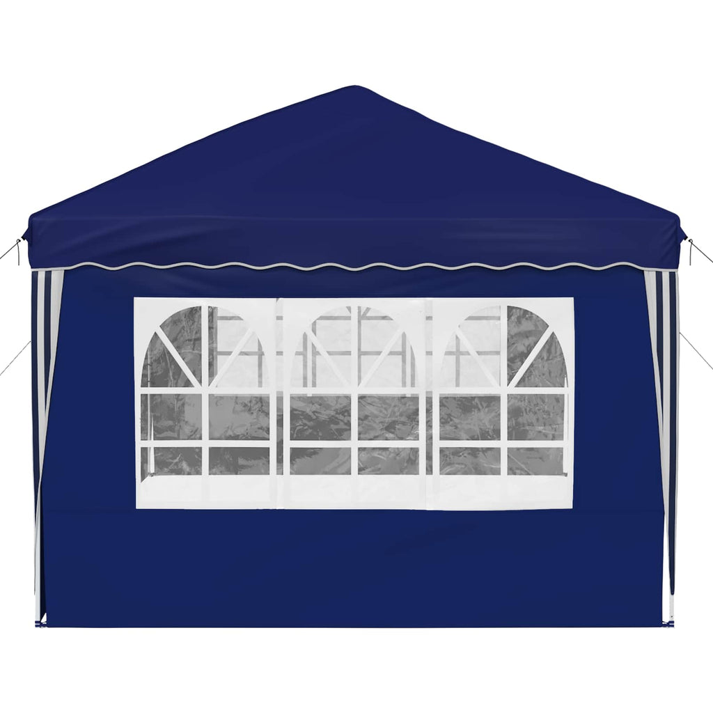 Pop-up Partyzelt 575 x 289 x 245 cm Blau