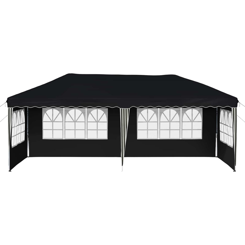 Pop-up Partyzelt 575 x 289 x 245 cm Antrazit