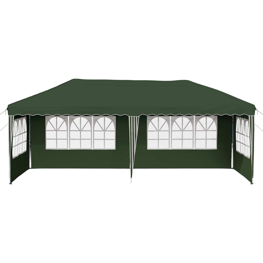 Pop-up Partyzelt 575 x 289 x 245 cm Grün