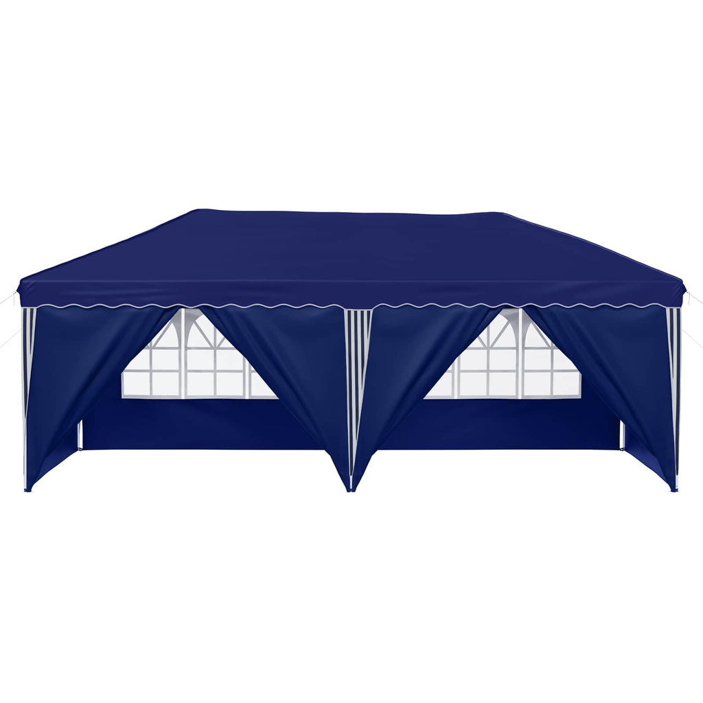 Pop-up Partyzelt 575 x 288 x 245 cm Blau