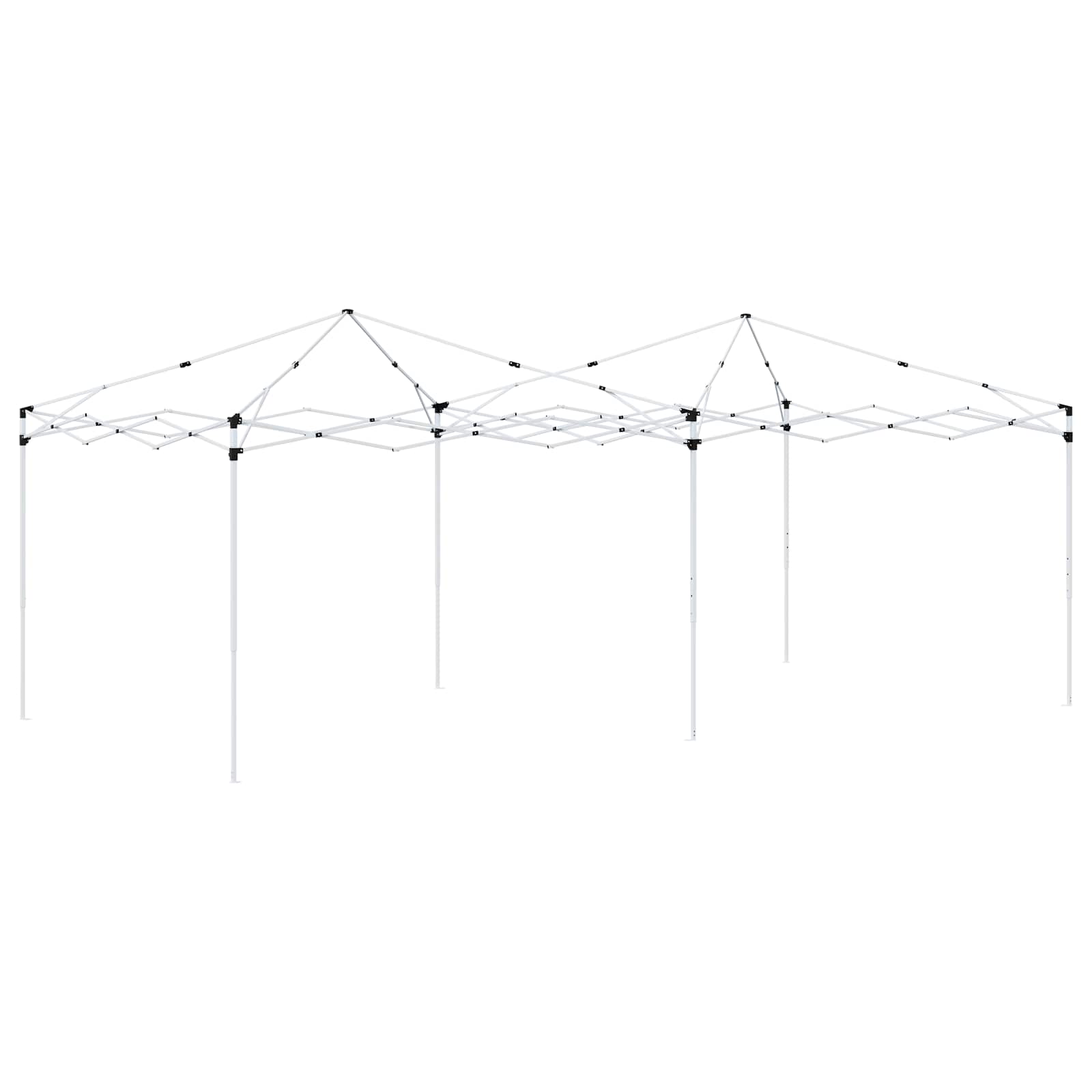 Pop-up Partyzelt 575 x 288 x 245 cm Antrazit