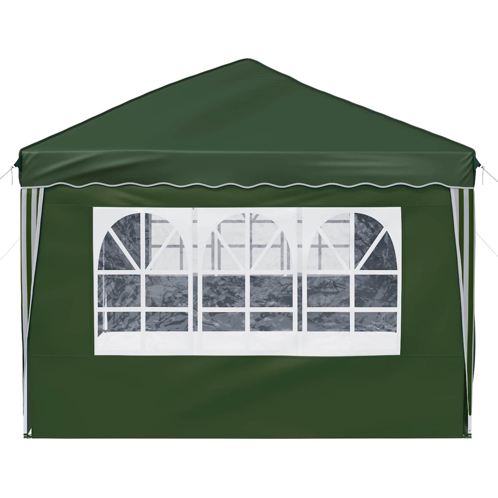 Pop-up Partyzelt 575 x 288 x 245 cm Grün