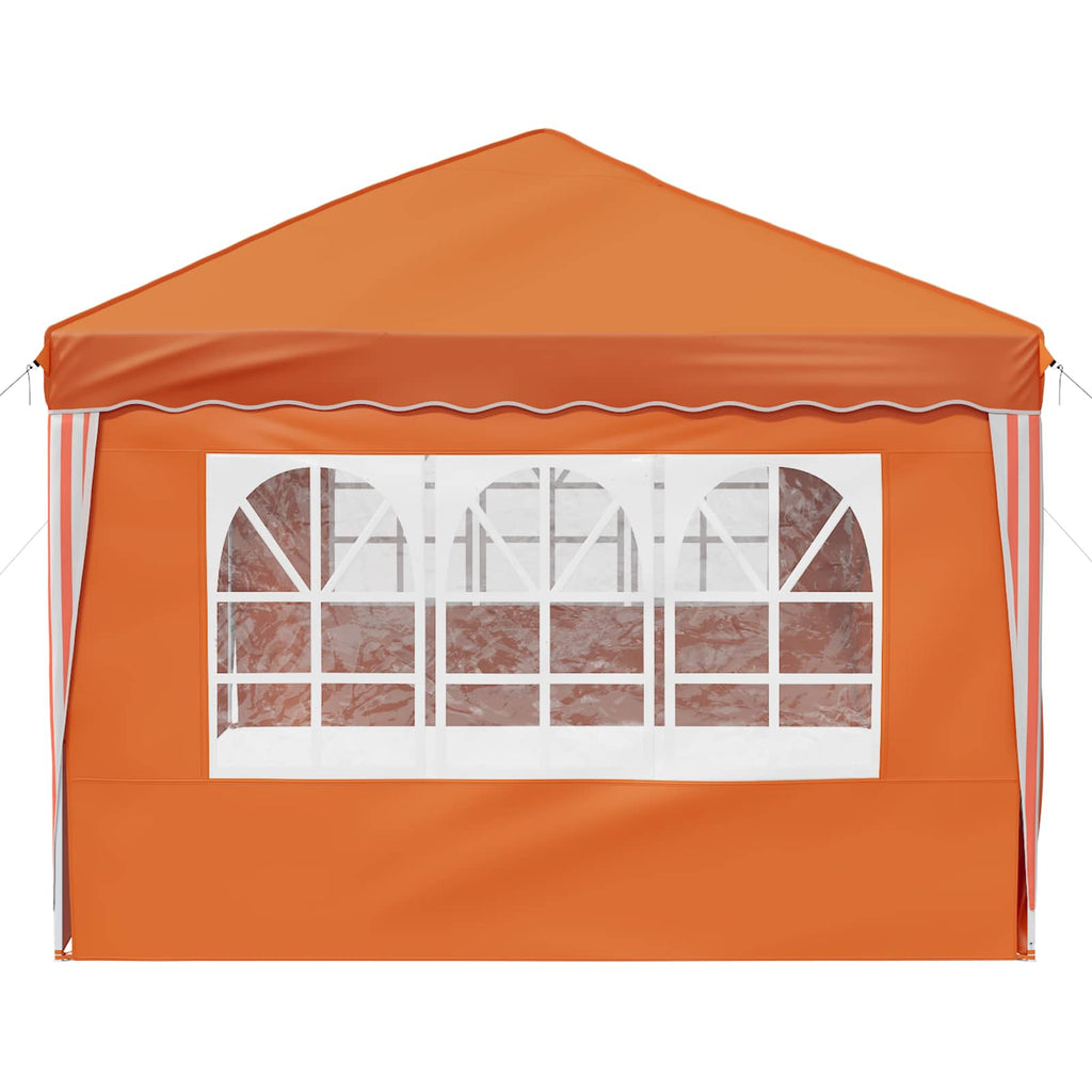 Pop-up Partyzelt 575 x 288 x 245 cm Orange