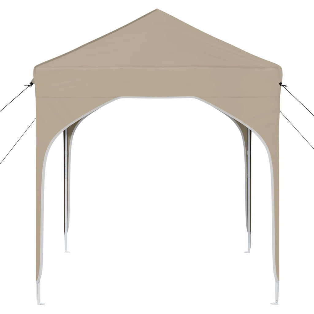 Pop-up Partyzelt 194 x 194 x 245 cm Creme