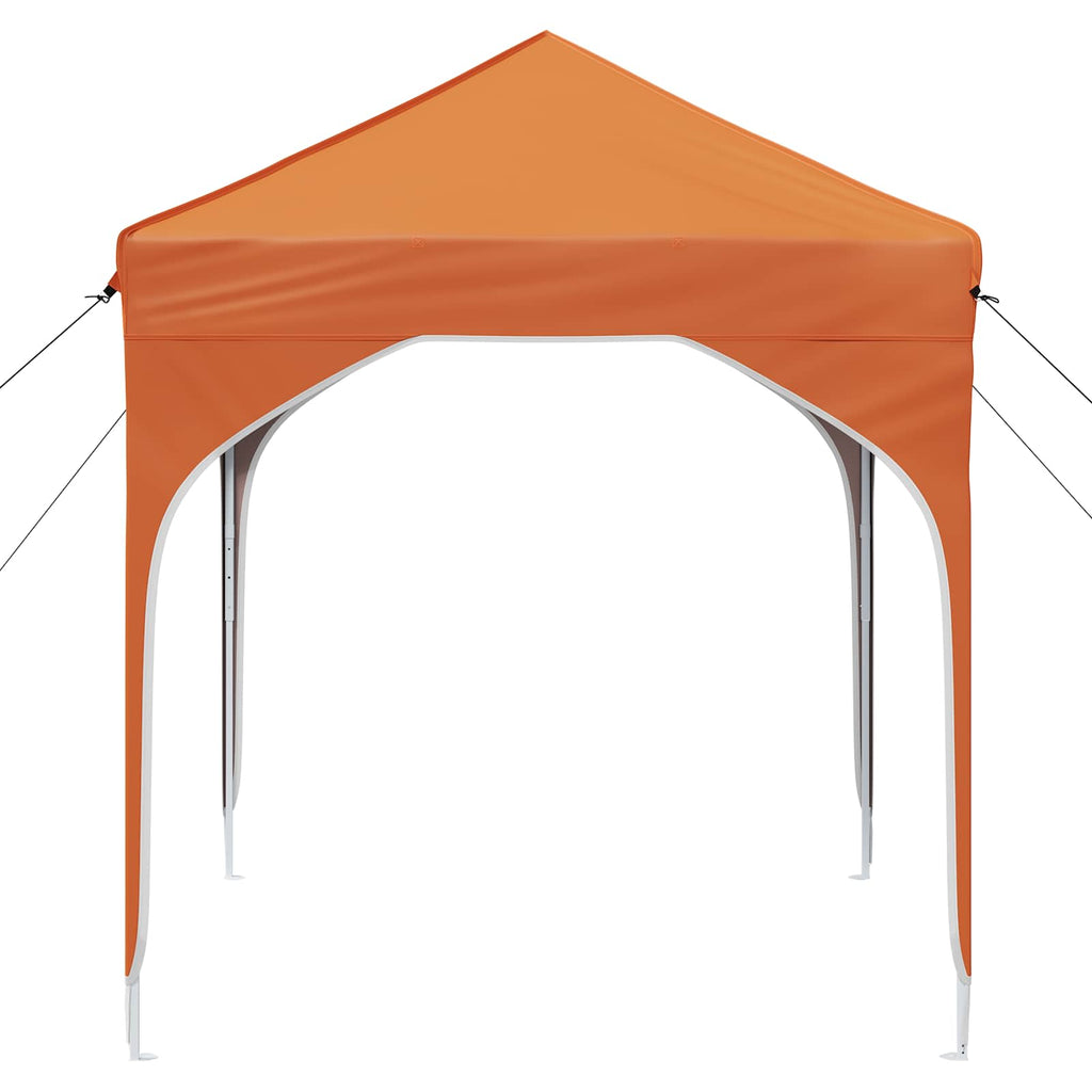 Pop-up Partyzelt 194 x 194 x 245 cm Orange