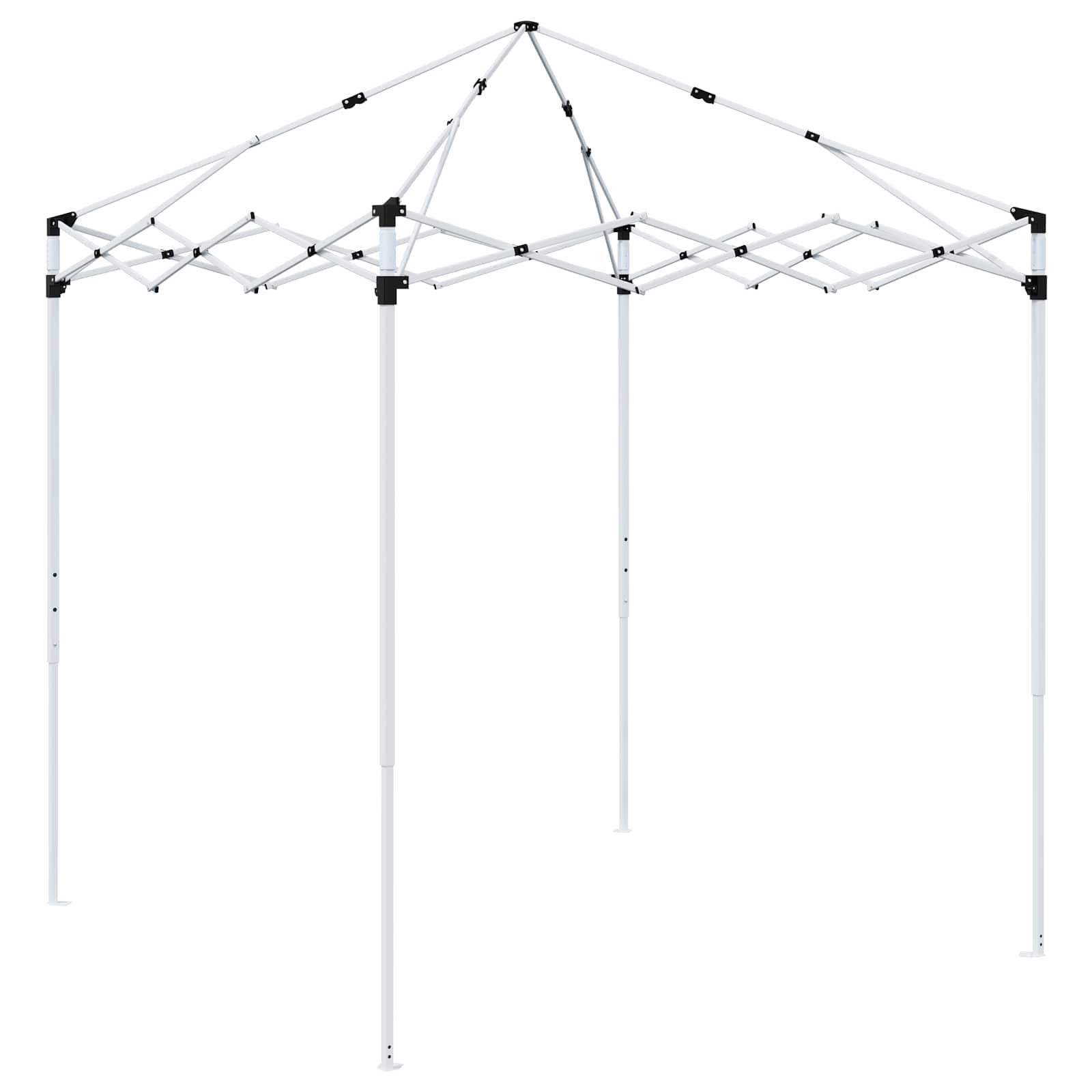 Pop-up Partyzelt 192 x 192 x 245 cm Grün