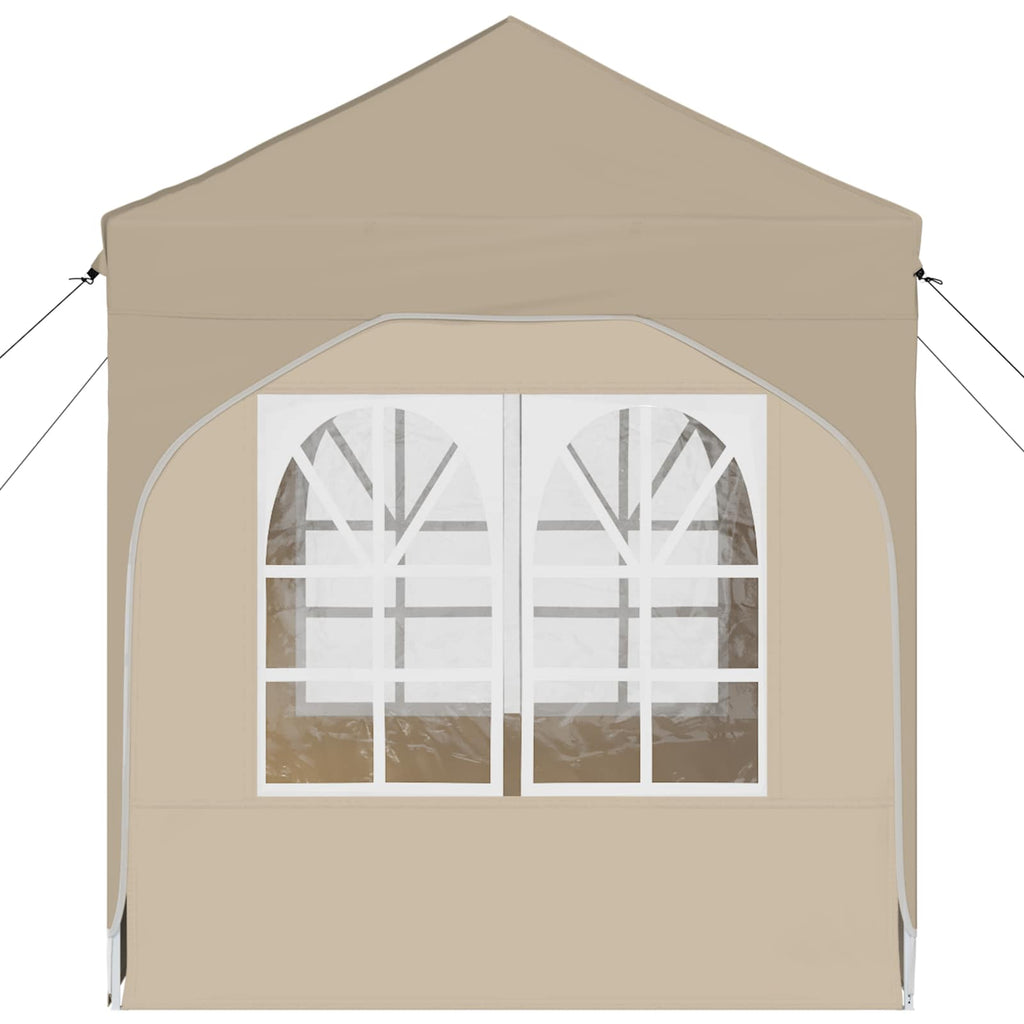 Pop-up Partyzelt 192 x 192 x 245 cm Creme