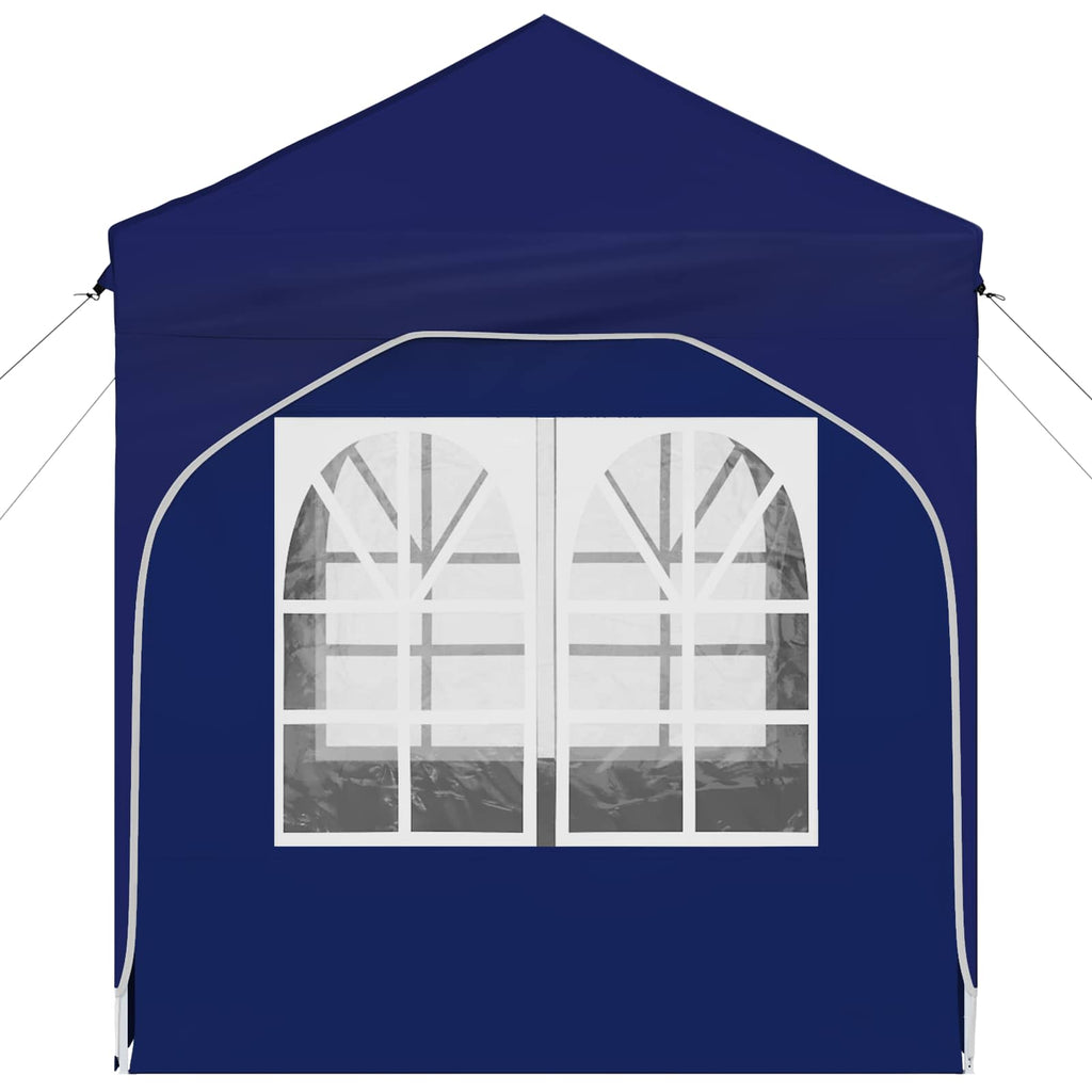 Pop-up Partyzelt 192 x 192 x 245 cm Blau