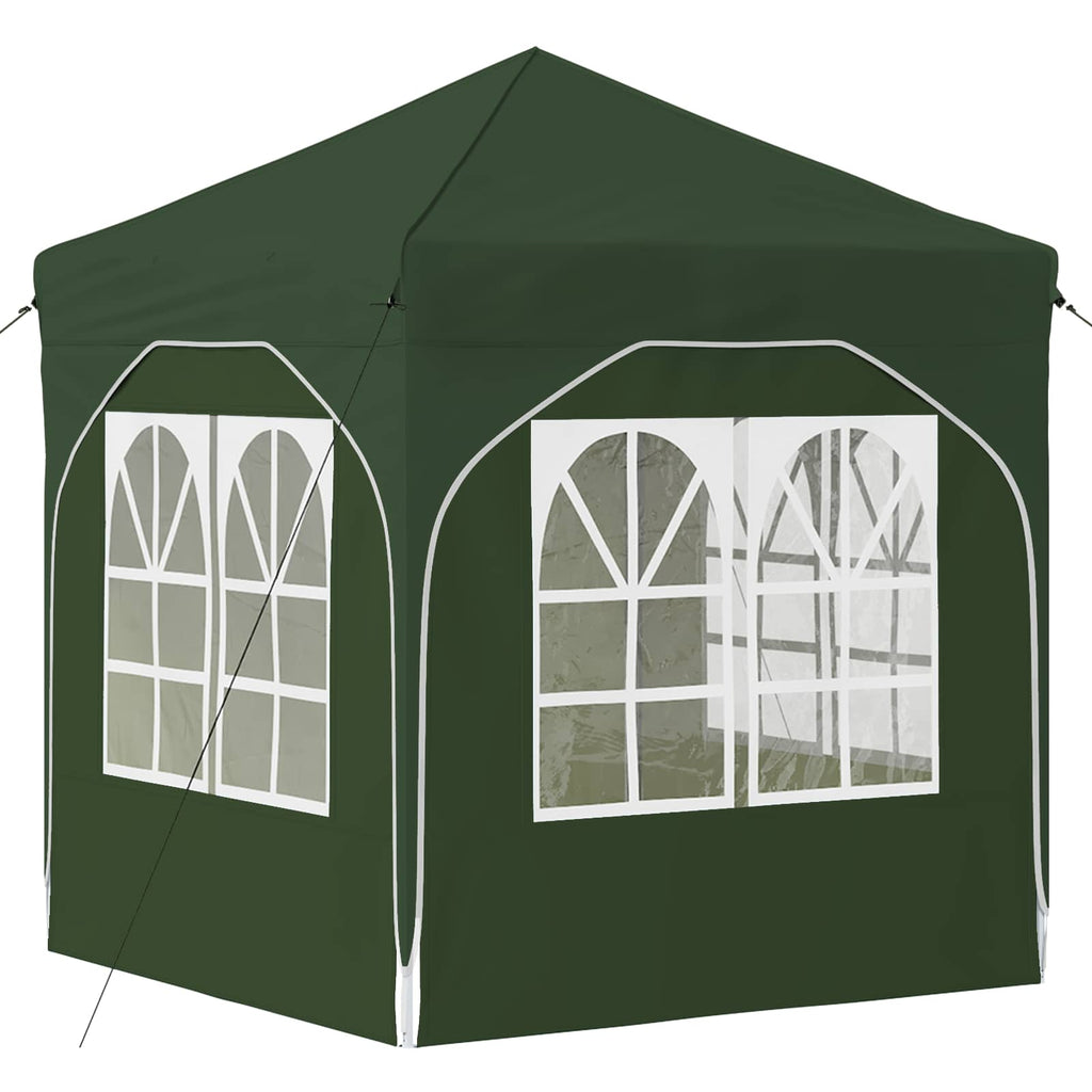 Pop-up Partyzelt 192 x 192 x 245 cm Grün