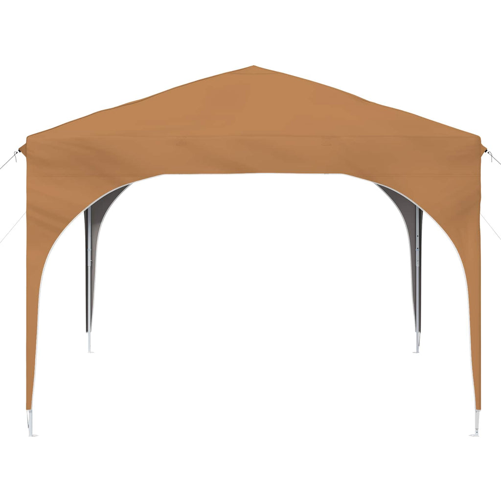 Pop-up Partyzelt 290 x 290 x 245 cm Beige
