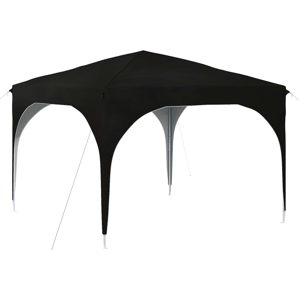 Pop-up Partyzelt 290 x 290 x 245 cm Schwarz