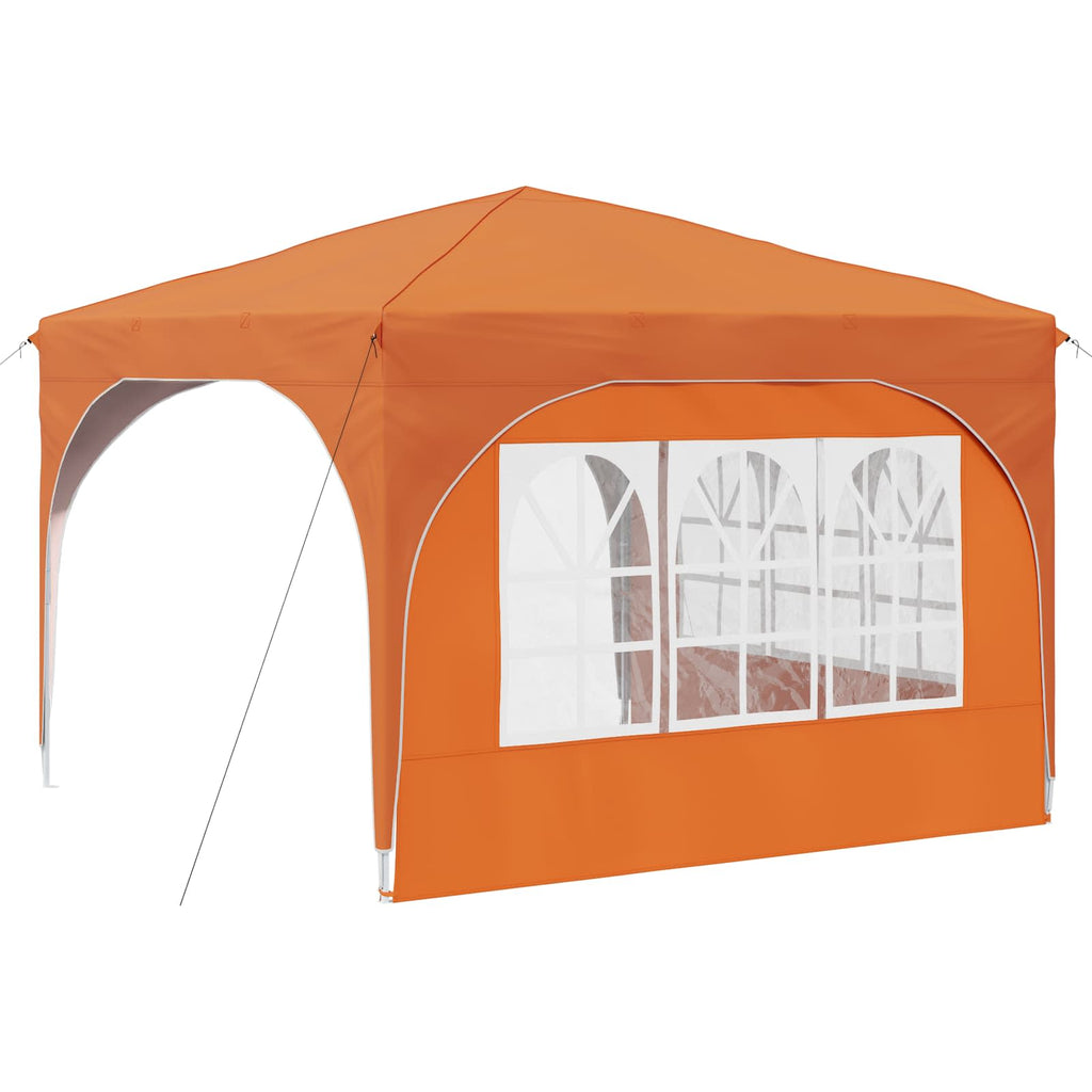 Pop-up Partyzelt 290 x 290 x 245 cm Orange