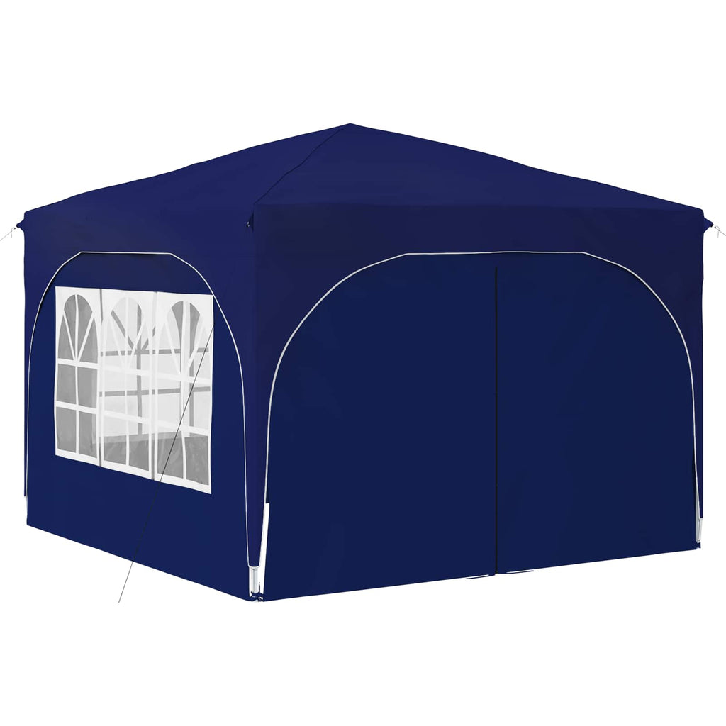 Pop-up Partyzelt 290 x 290 x 245 cm Blau