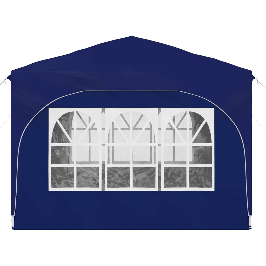 Pop-up Partyzelt 290 x 290 x 245 cm Blau