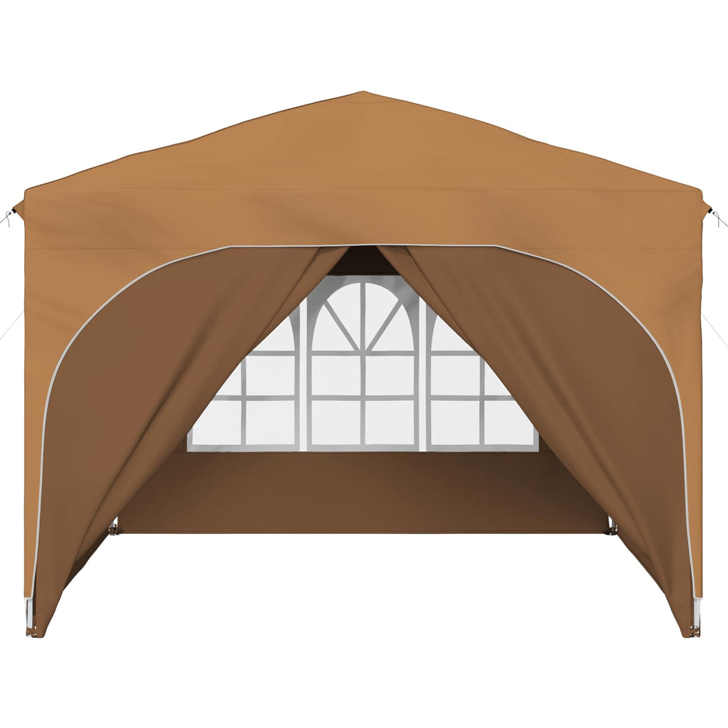 Pop-up Partyzelt 290 x 290 x 245 cm Beige