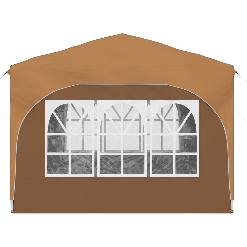 Pop-up Partyzelt 290 x 290 x 245 cm Beige