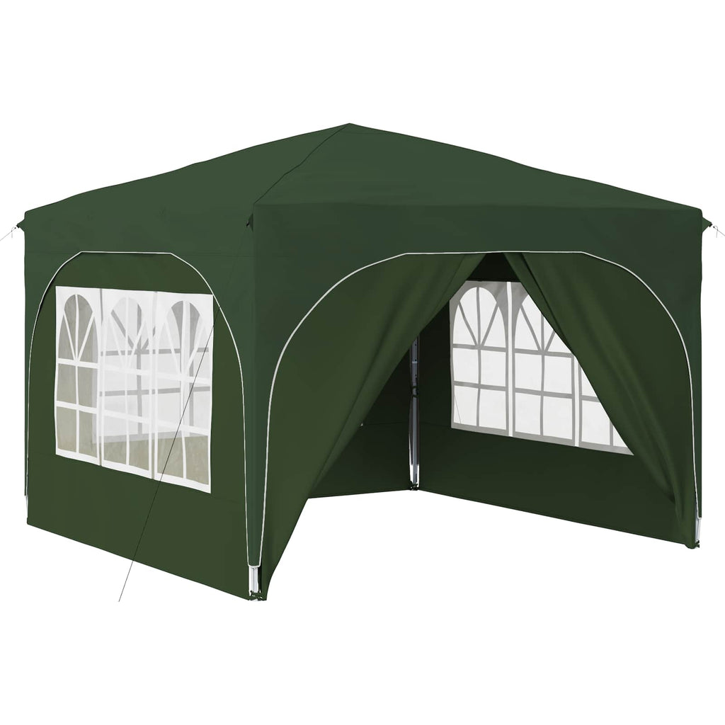 Pop-up Partyzelt 290 x 290 x 245 cm Grün