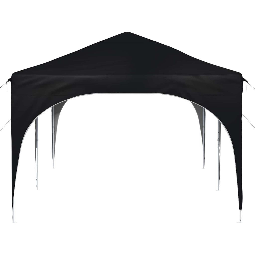Pop-up Partyzelt 575 x 288 x 245 cm Anthrazit Oxford-Stoff