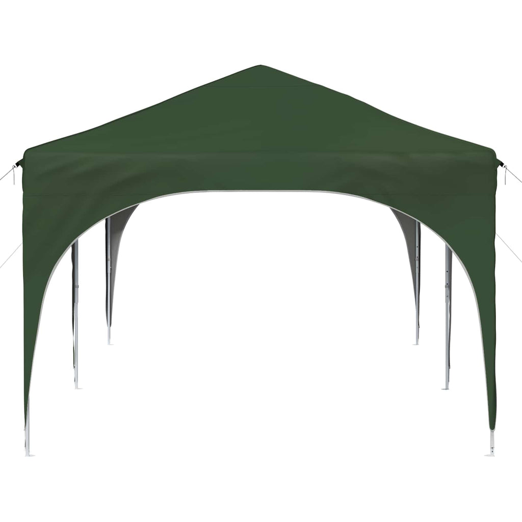 Pop-up Partyzelt 575 x 288 x 245 cm Grün Oxford-Stoff