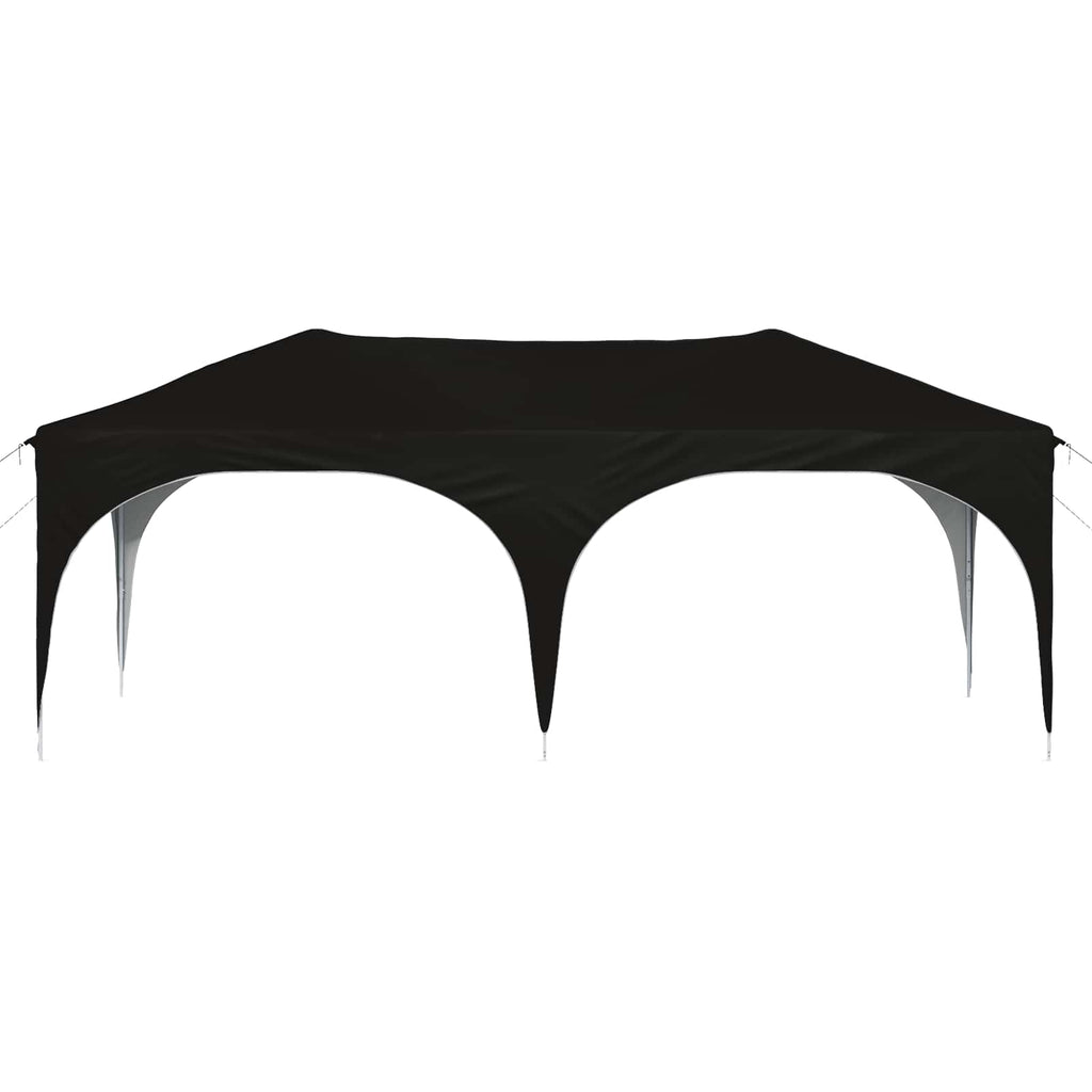 Pop-up Partyzelt 575 x 288 x 245 cm Schwarz Oxford-Stoff