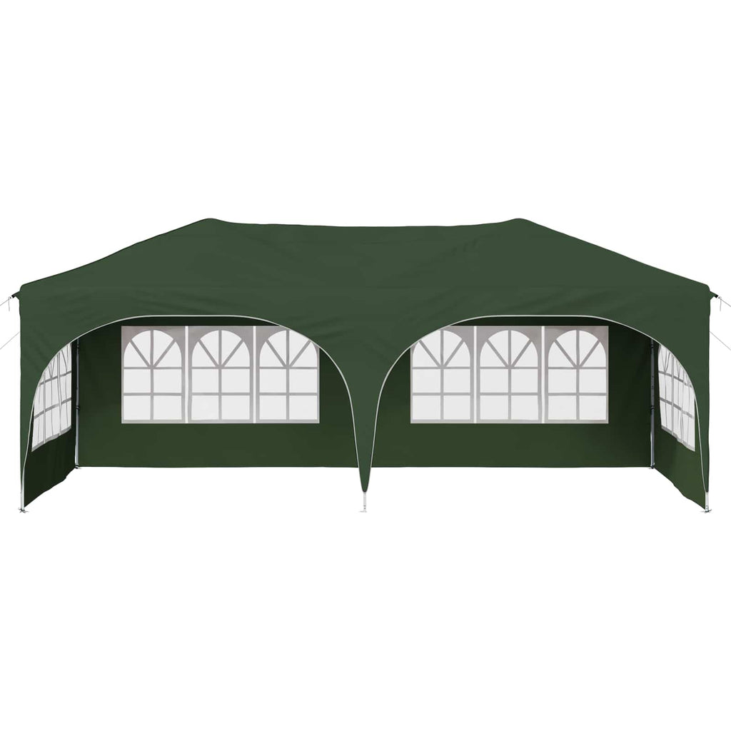 Pop-up Partyzelt 575 x 288 x 245 cm Grün Oxford-Stoff