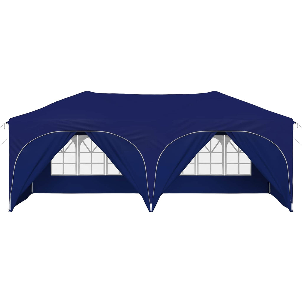 Pop-up Partyzelt 575 x 288 x 245 cm Blau Oxford-Stoff