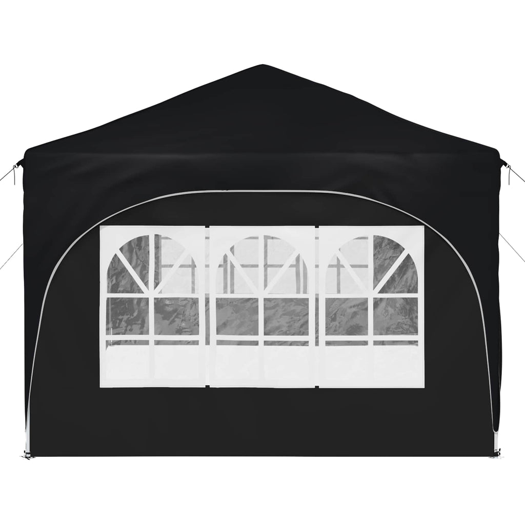 Pop-up Partyzelt 575 x 288 x 245 cm Anthrazit Oxford-Stoff