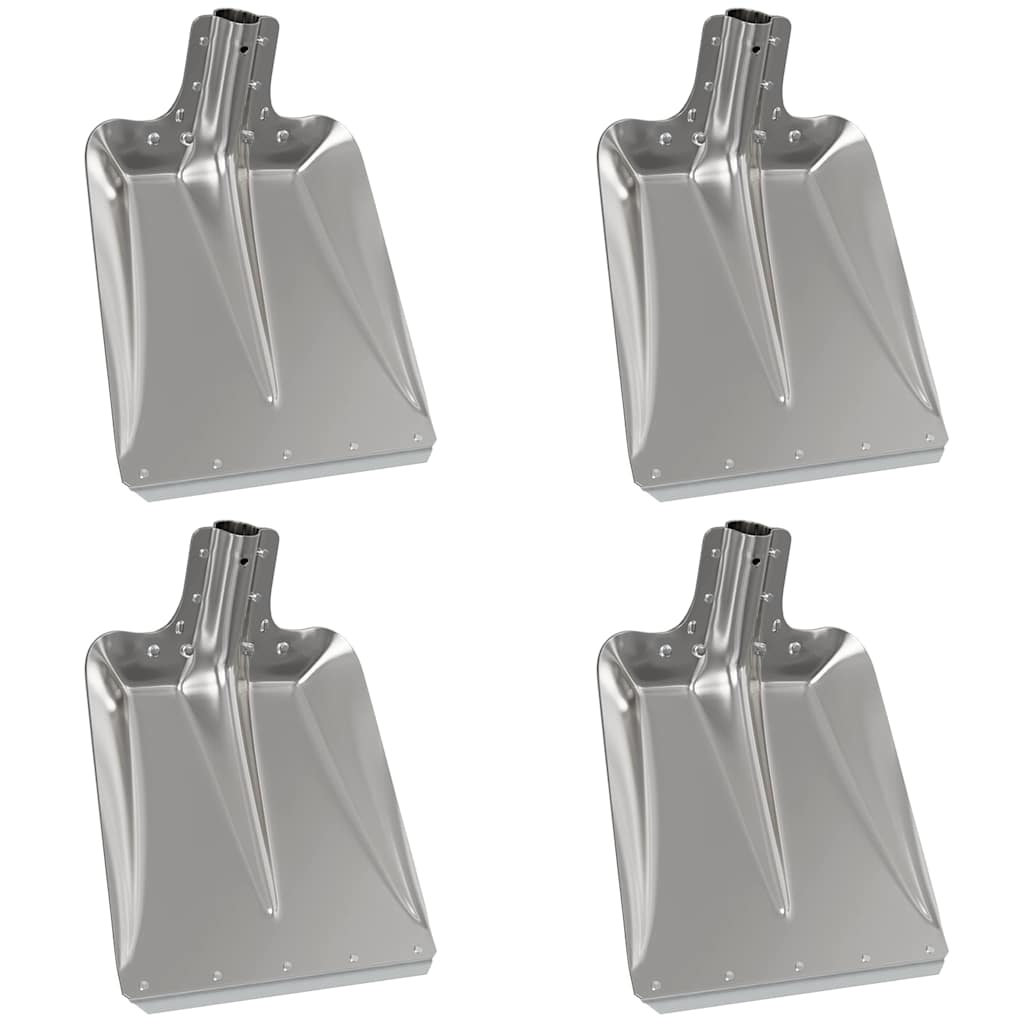 Schaufelkopf 4 pcs Silber 43 x 32,5 cm Aluminium