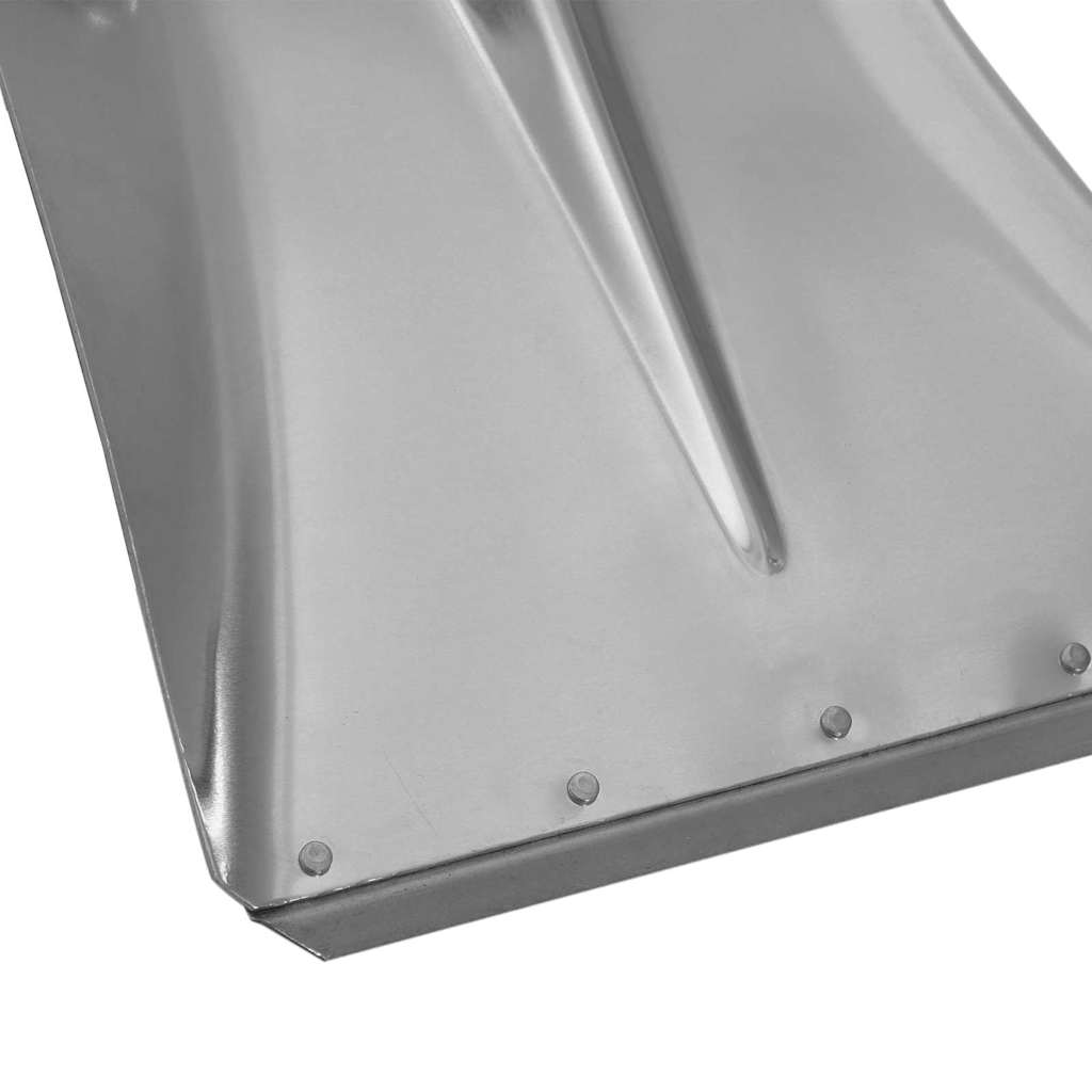Schaufelkopf Silber 45 x 38 cm Aluminium