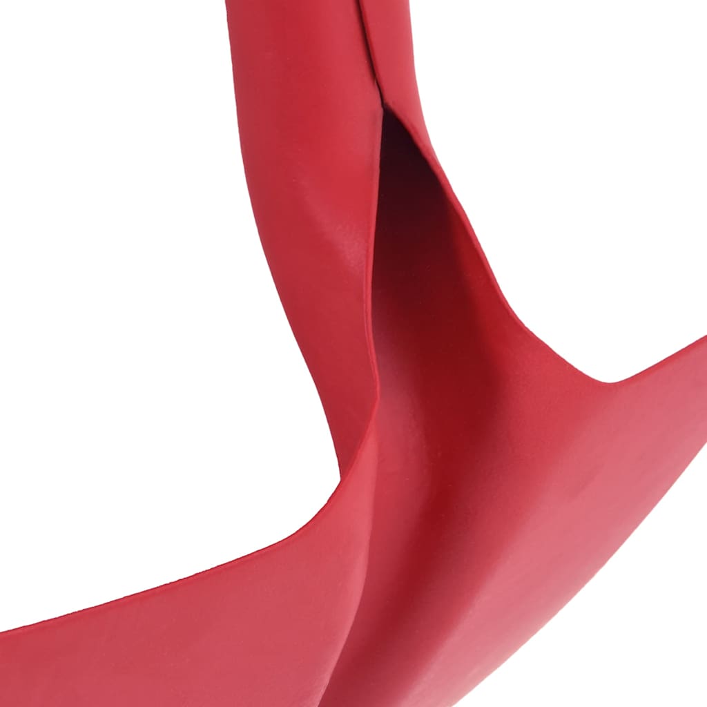 Schaufelkopf 4 pcs Rot 39,5 x 27,5 cm Pulverbeschichteter Stahl