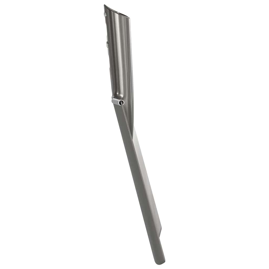 Schaufelkopf 4 pcs Silber 43 x 17 cm Pulverbeschichteter Stahl
