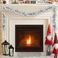 Weihnachtskugelgirlande Silber 186 cm Polystyrol