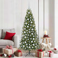 Weihnachtskugel-Set mit 300 LEDs 120 pcs Weiß Kunststoff