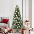 Weihnachtskugel-Set mit 300 LEDs 120 pcs Silber Kunststoff